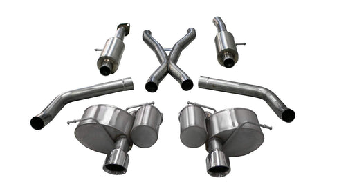 Corsa Sport Cat-Back Exhaust 12-21 Jeep GC SRT 6.4L