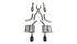 Corsa Sport Cat-Back Exhaust 11+ Dodge Durango 5.7L