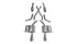 Corsa Sport Cat-Back Exhaust 11+ Dodge Durango 5.7L