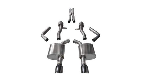 Corsa Sport Cat-Back Exhaust 15+ Dodge Charger 6.4 / 6.2
