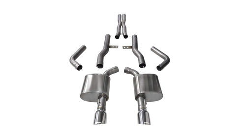 Corsa Xtreme Cat-Back Exhaust 15+ Dodge Charger 6.4 / 6.2