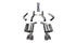 CORSA XTREME SOUND LEVEL CAT-BACK TWIN 3.5 IN TIPS 17+ CHALLENGER R/T 5.7