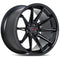 FERRADA CM2 22X10.5 MATT BLACK W/ BLACK CHROME LIP JEEP GC / DURANGO
