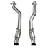 KOOKS 3" GREEN Catted Connection Pipes 12-21 Jeep GC SRT 6.4L / TrackHawk 6.2L SC