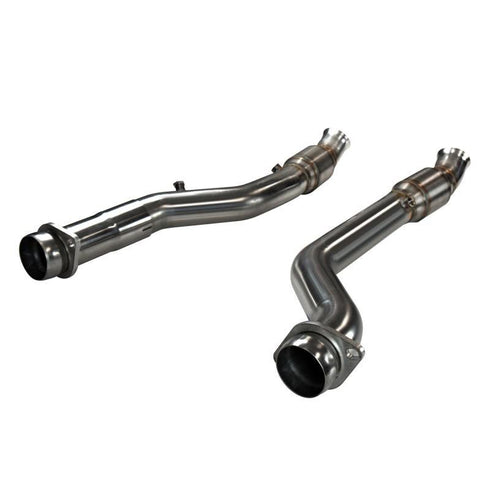 KOOKS 3" GREEN Catted Connection Pipes 12-21 Jeep GC SRT 6.4L / TrackHawk 6.2L SC