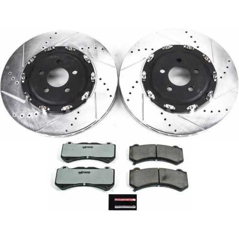 Charger / Challenger Hellcat Front 2 piece rotors / Front Pads 15 - 20