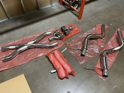 PÜRR 3" Titanium Exhaust w/ Ti X-Pipe