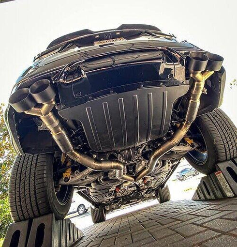 PÜRR 3" Titanium Exhaust w/ Ti X-Pipe