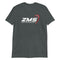 Short-Sleeve Unisex Heather Grey T-Shirt / ZMS LOGO