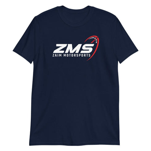 Short-Sleeve Unisex Navy T-Shirt / ZMS LOGO