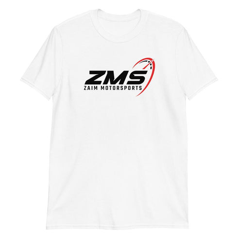 Short-Sleeve Unisex WHITE T-Shirt / ZMS LOGO