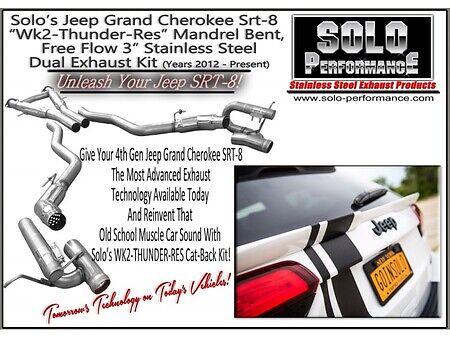Solo Performance 2012+ WK2-Thunder-Res JEEP Grand Cherokee SRT / 18+TrackHawk